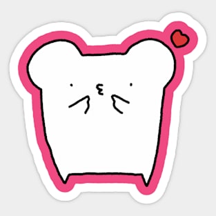 Kiss me Bread Sticker